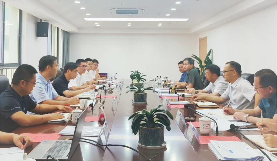 中國鐵建安徽總部指揮長李小林一行到訪集團